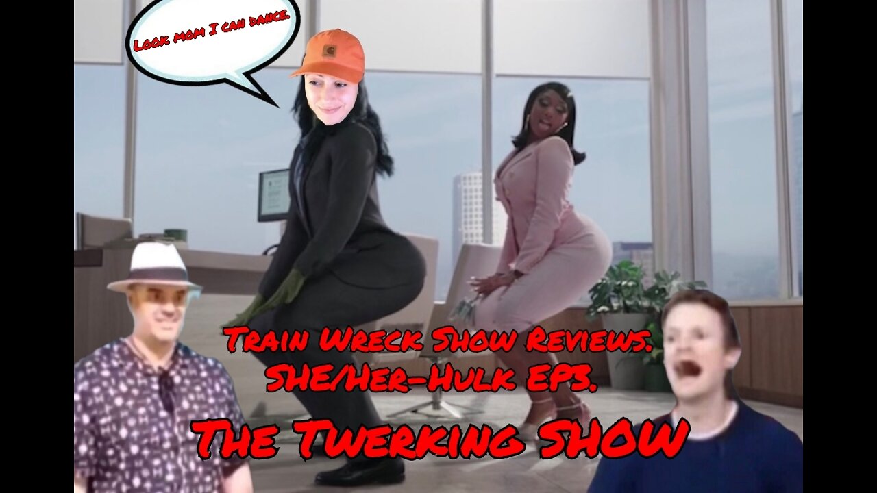 Train Wreck Show Reviews She/Her-Hulk EP3 review. The Twerk Off