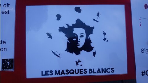 Samedi 27 aout 2022 à Toulouse Les masques blancs