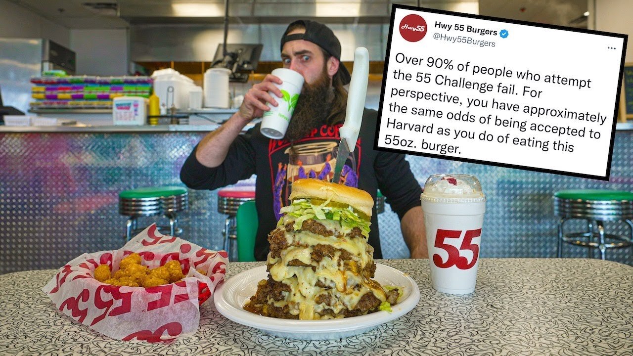 OVER 90% OF PEOPLE FAIL THIS CHALLENGE! | BeardMeatsFood