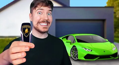 How | Won A Lamborghini From MrBeast