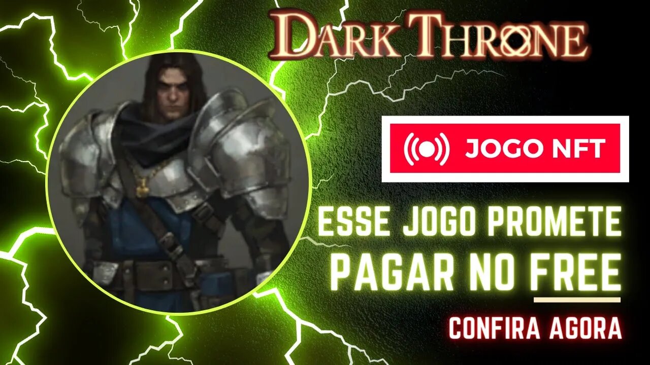 🚨Urgente! Dark Throne Novo NFT GAME que promete pagar R$ 45,00 no Free.