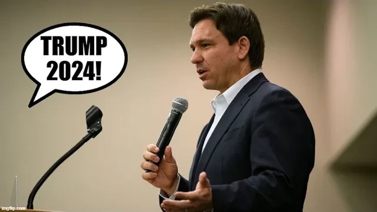 NH State Rep RESCINDS Ron DeSantis Endorsement - Pledges Support For Donald J Trump