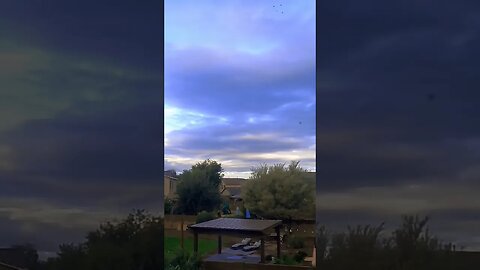 Beautiful clouds on an Arizona Monday morning! #shorts #shortvideo #youtubeshorts #tiktokvideo