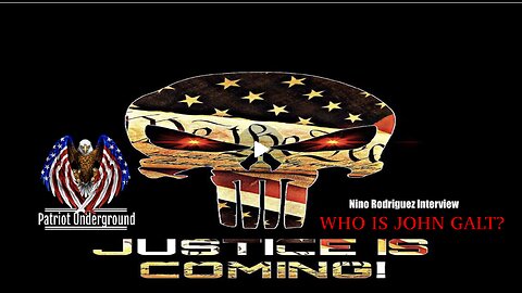 PATRIOT UNDERGROUND W/ NINO, NINO, NINO. WHERE ARE WE AT AND WHERE R WE GOING? TY JGANON