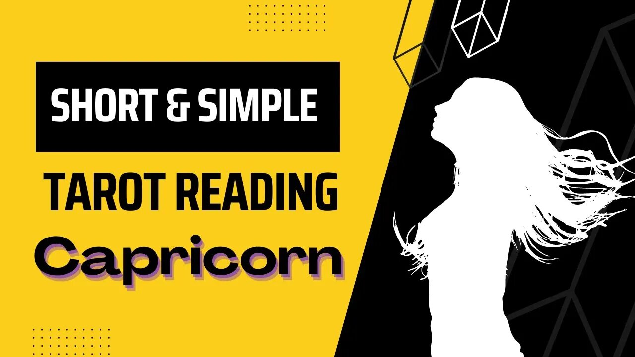 Capricorn there are many different routes to...