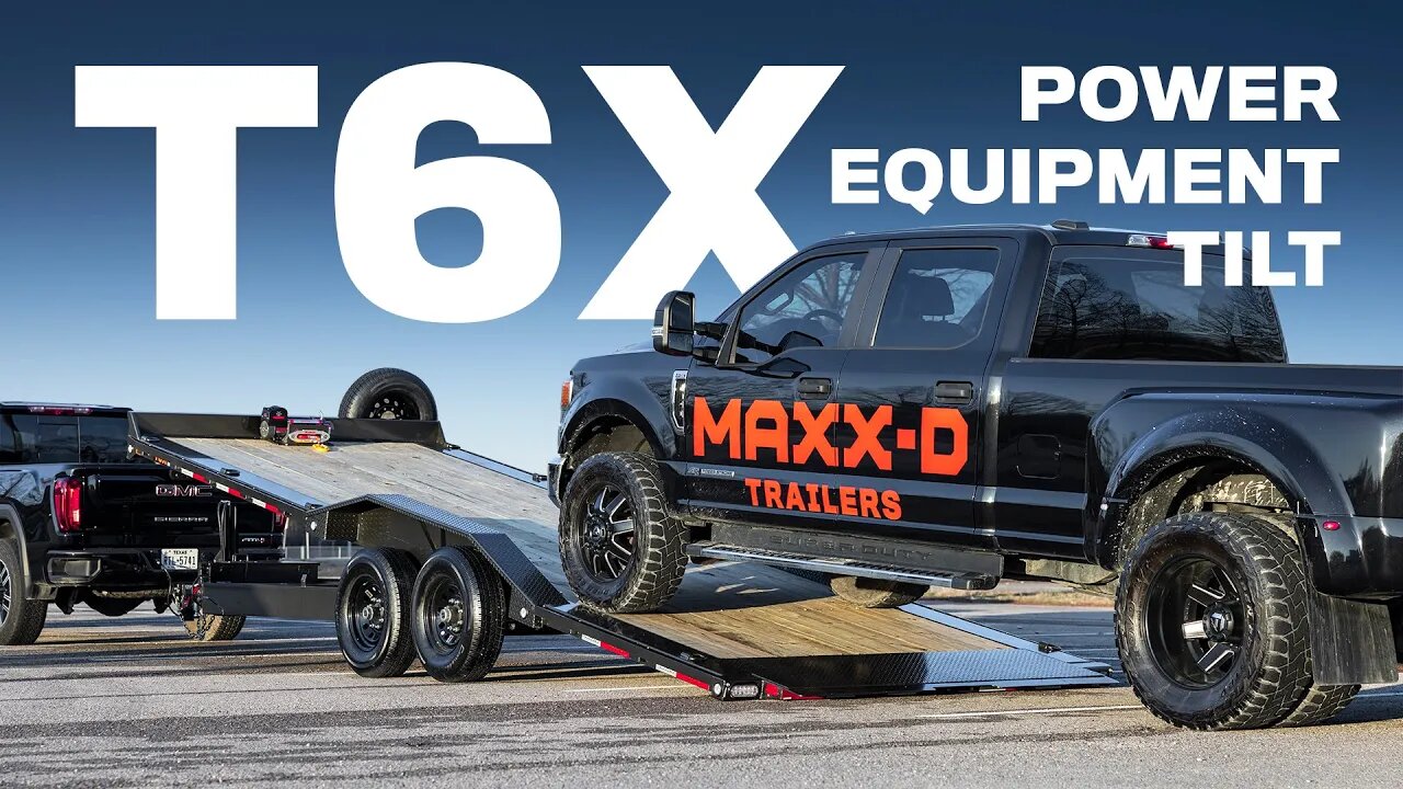 T6X - 14K Channel Power Tilt Trailer | MAXX-D 2023