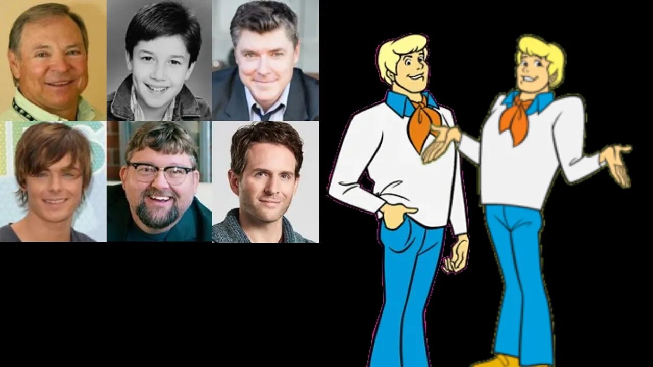 Animated Voice Comparison- Fred Jones (Scooby-Doo)