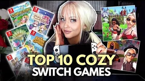 I'm addicted! Top 10 COZY GAMES on Switch Dreamlight Valley, Atelier, Harvestella and many more!