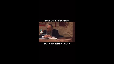 Jews Worship Allah Not Yahweh