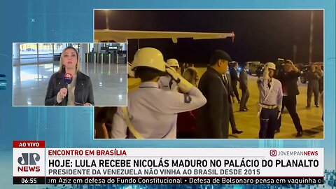 Lula recebe Nicolás Maduro em reunião bilateral no Palácio do Planalto