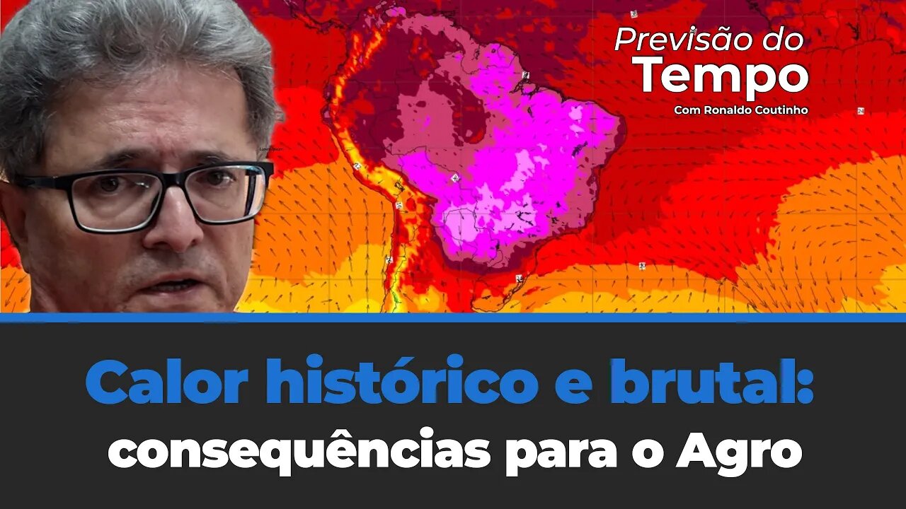 Calor escaldante e histórico com chuvas intensas no Sul preocupa agricultura