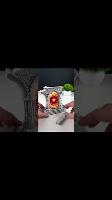 I 3D Printed A Portal 😱 #Shorts