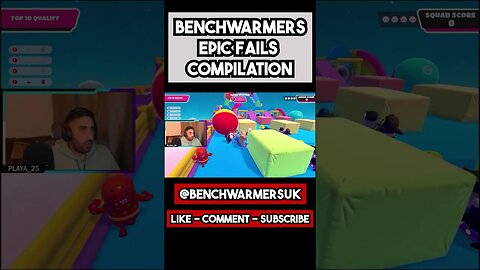 Fall Guys | Benchwarmers Epic Fails Compilation