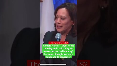 Kamala Harris shares a story