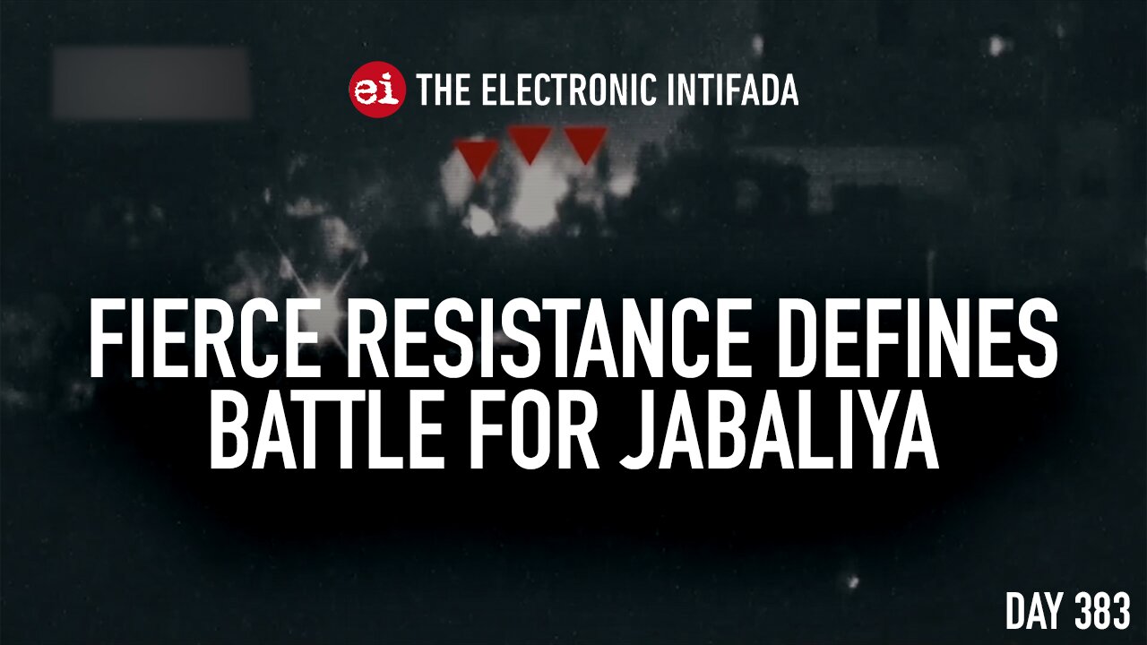 Fierce resistance defines battle for Jabaliya, with Jon Elmer