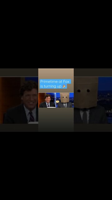 Tucker bursts out laughing when guest shows up like this