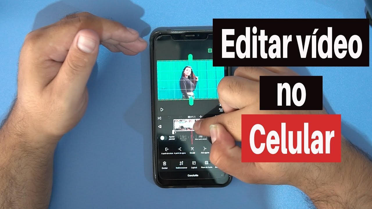 Como Editar vídeo no Celular - Tutorial VLLO