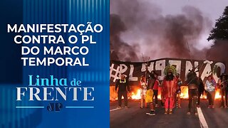 Grupo de indígenas bloqueia rodovia em São Paulo I LINHA DE FRENTE