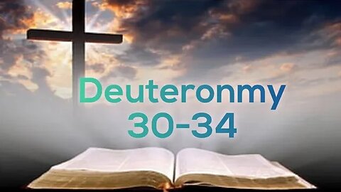 Finishing up Deuteronomy