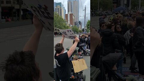 LIVE - Protest Melbourne NOW