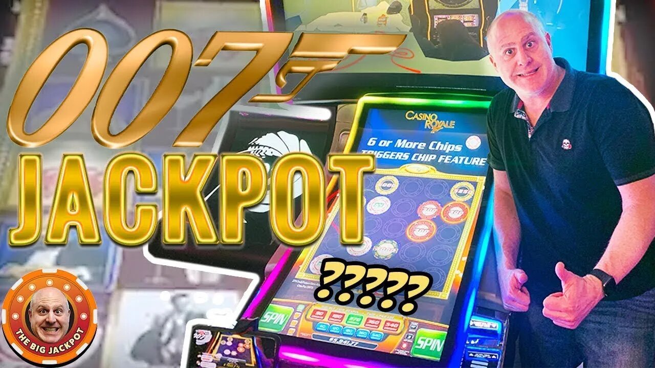 🎰 James Bond 007 Casino Royale Jackpots 🎰 $54 Max Bet Spins Pay Off Big from Las Vegas