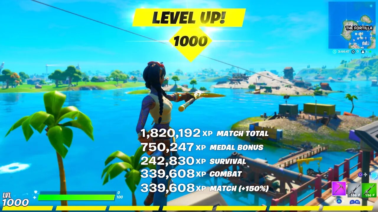 The FASTEST Method to MAX LEVEL 1000 in Fortnite! (SEASON 3 XP GUIDE)