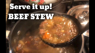 Serve it up! Beef Stew