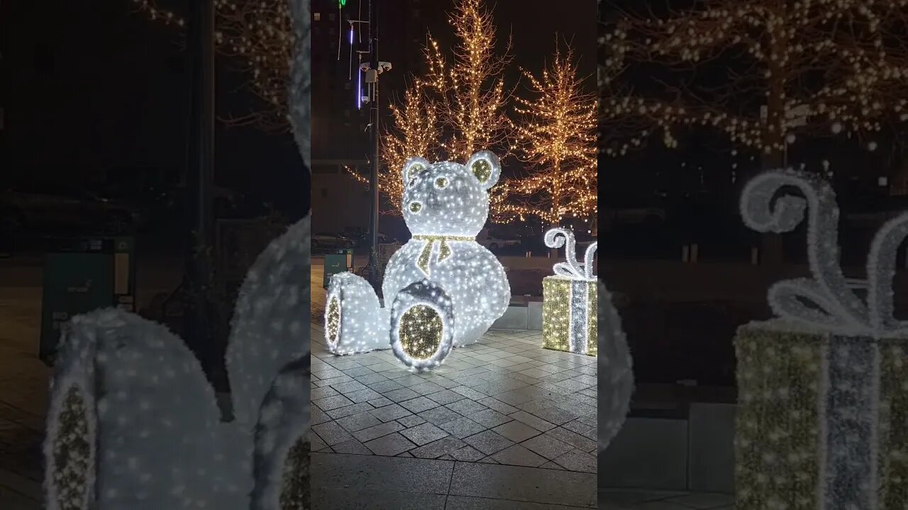 christmas bear in Detroit