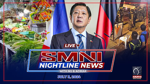 LIVE: SMNI Nightline News with MJ Mondejar & Admar Vilando | July 3, 2024