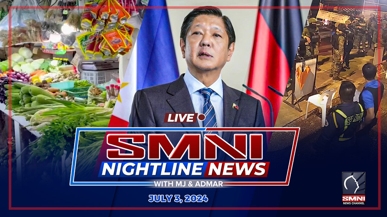 LIVE: SMNI Nightline News with MJ Mondejar & Admar Vilando | July 3, 2024