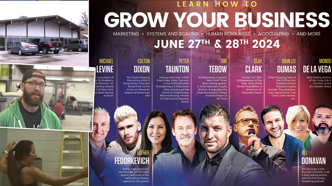 Clay Clark Client Success Story | Founder of TheHubGym.com Shares How He Went from the Verge of Suicide to Thriving Financially + Learn How to Create a Proforma for Your Business + Tebow Joins June 27-28 Business Conference