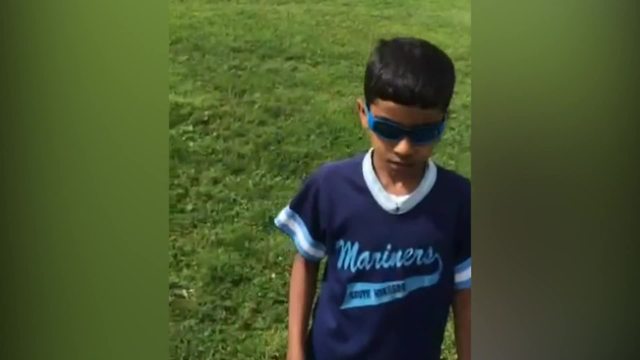 Hilarious Boy Can't Find The Sunglasses Which Are On His Face