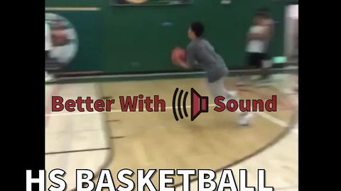 HS Basketball Player Destroys The Backboard