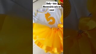 body+tutu mesversario aula no canal ! #bodydebebe #saiatutu #bodymesversario #enxovaldobebê #bebê