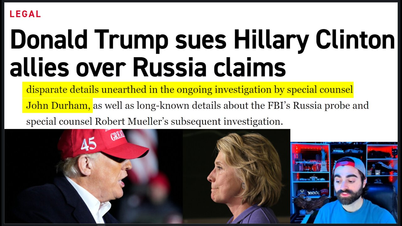 DURHAM DELIVERS! Trump SUES Clinton & Allies With NEW Information Found, Under Investigation!