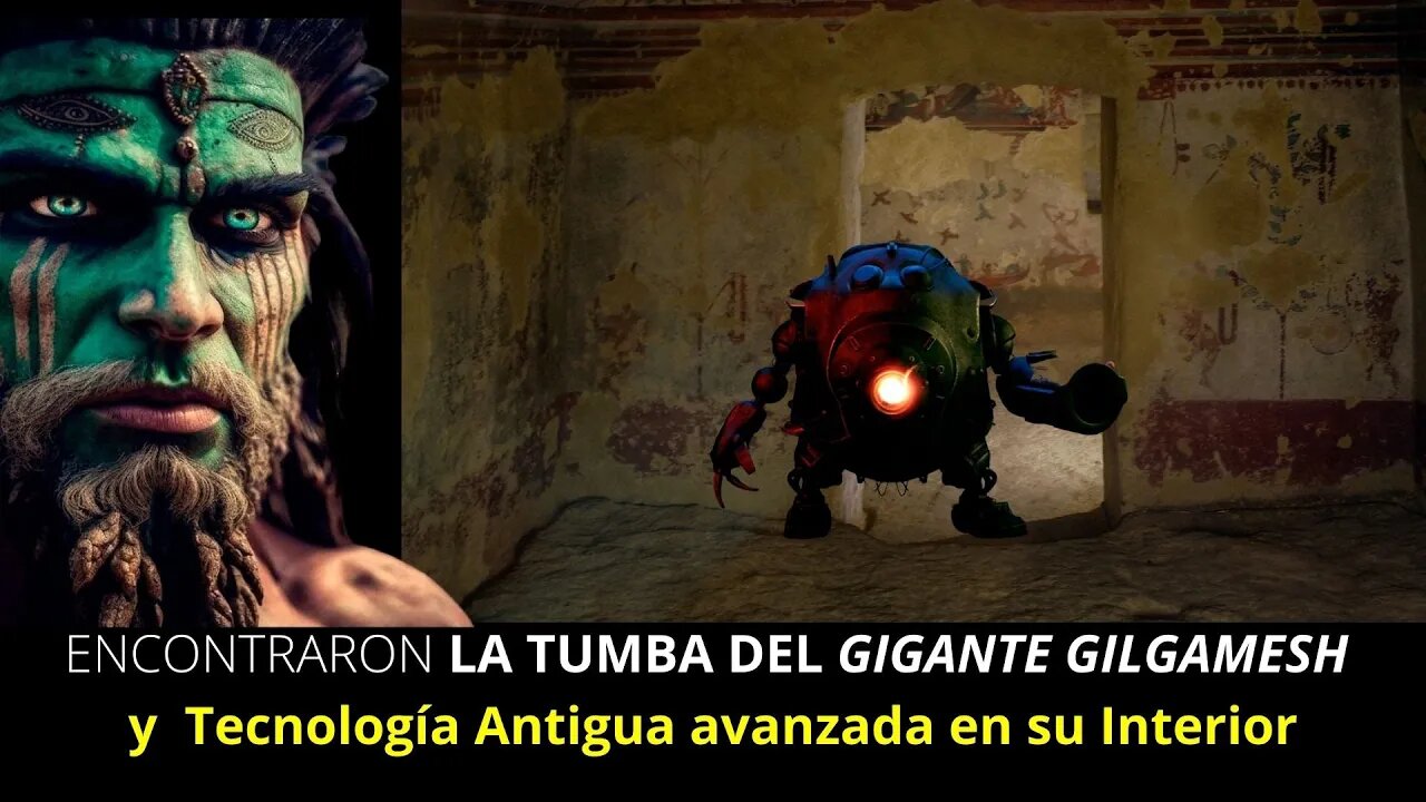 Encontraron la Tumba del Gigante Gilgamesh y un Stargate en su interior