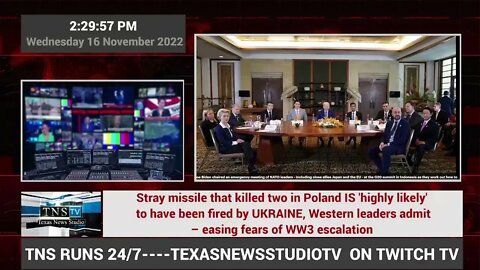 Stray missile that killed two in Poland 'highly likely' to have been fired by UKRAINE - WW3 AVOIDED