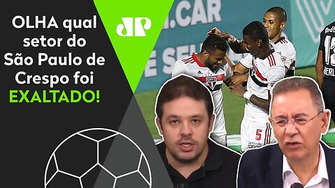 "O que MAIS CHAMA A ATENÇÃO nesse São Paulo do Crespo é..." Veja DEBATE!