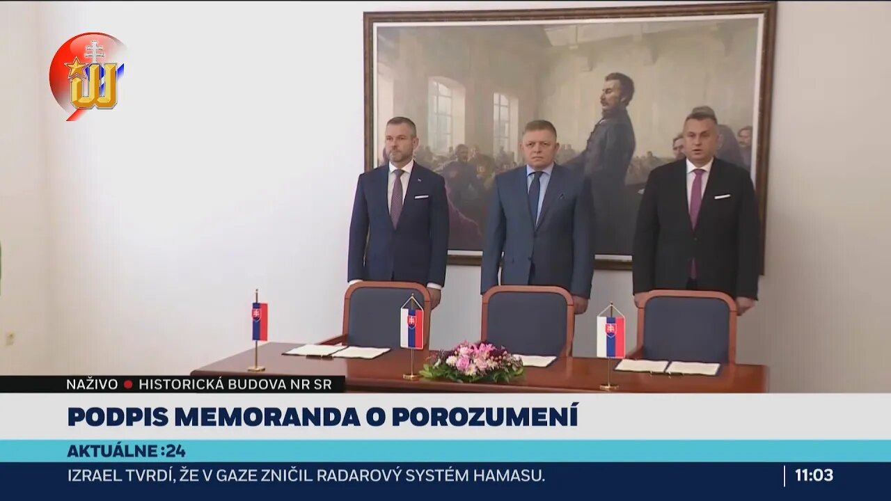 PODPIS MEMORANDA O POROZUMENÍ + odpovede na otázky | 11.10.2023