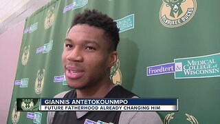 Baby Antetokounmpo already changing Giannis