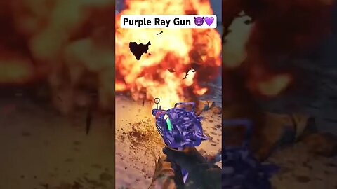 Purple Ray Gun 😈💜…. #callofduty #gaming #zombiesurvival #firstpersonshooter