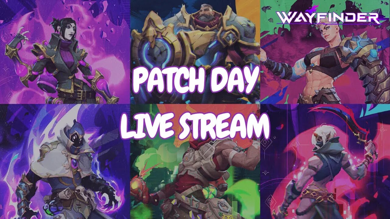 🔴LIVE! Wayfinder Patch Day Lets Go!!!