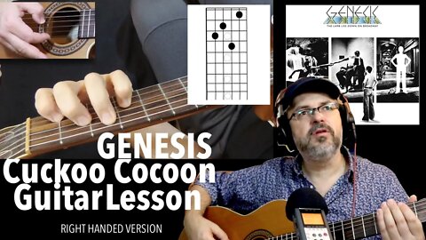 Genesis Guitar Lesson - Cuckoo Cocoon | The Lamb Lies Down on Broadway