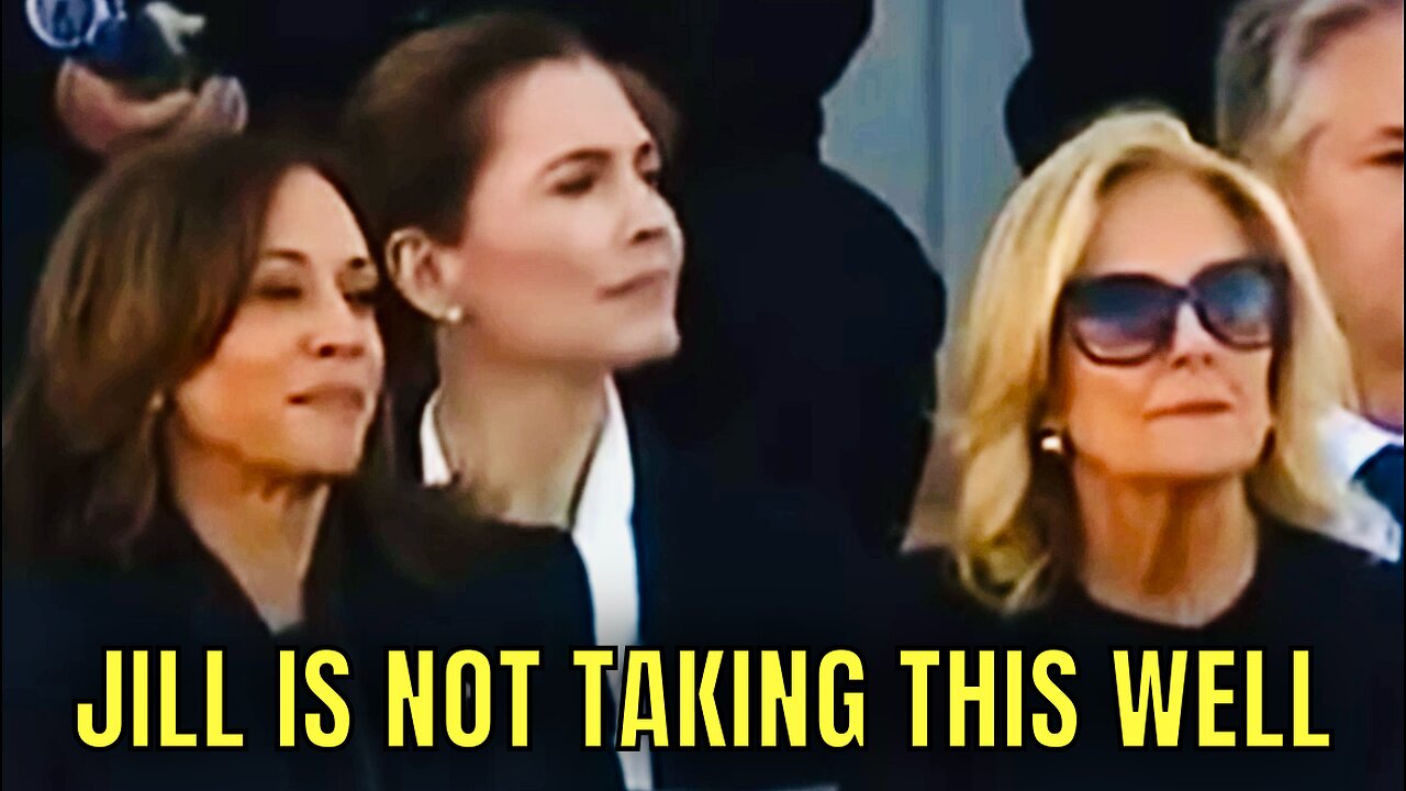 Dr. Jill DID NOT LOOK HAPPY having to sit next to Kamala Harris! 😂