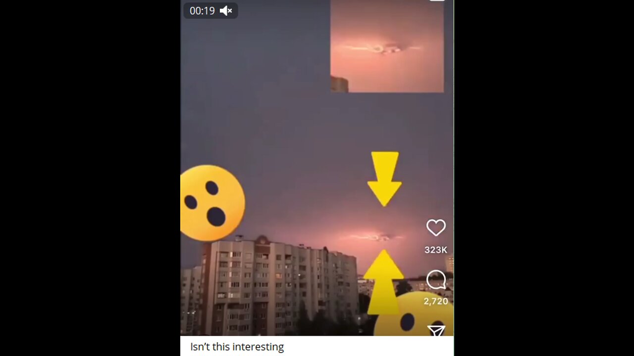 What the Heck is This?? Strange Lightening and???