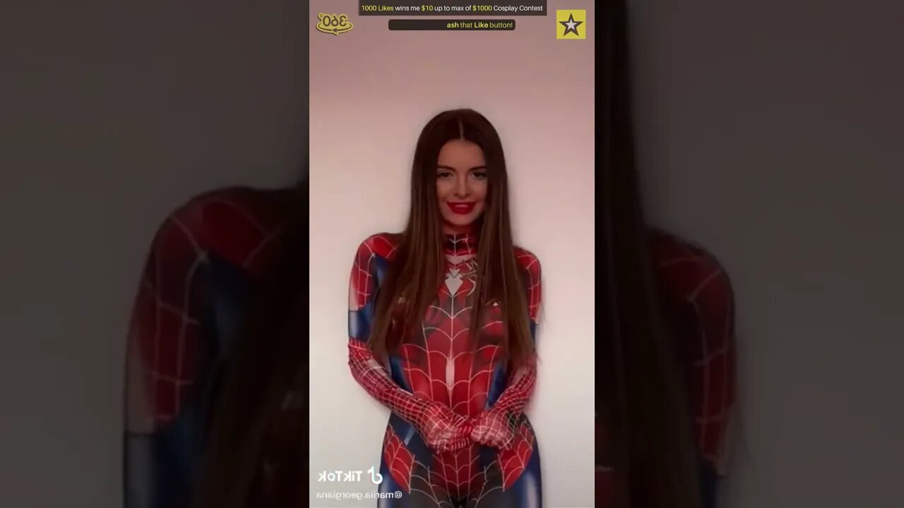 Best Spiderwoman Cosplay - 1000 Likes Dance Contest 🕷💰