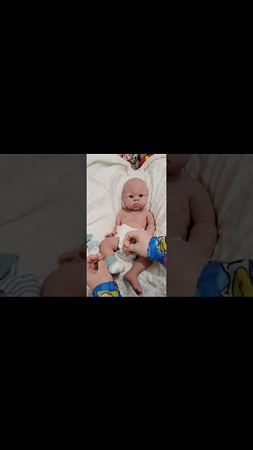 Changing Silicone Baby #shorts
