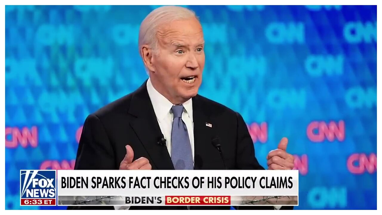 Border Patrol Union fact-checks Joe Biden after he claims they endorsed him in debate