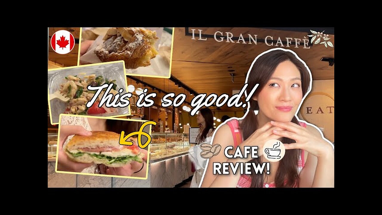 Delicious Sandwiches at Il Gran Caffè of EATALY (and pastries and coffee!)