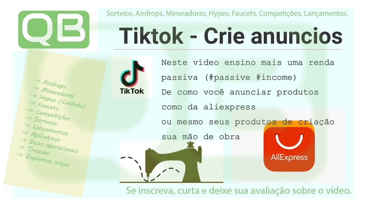 #TikTok - #Divulgando produtos nessa rede social - Só pra quem não sabe!